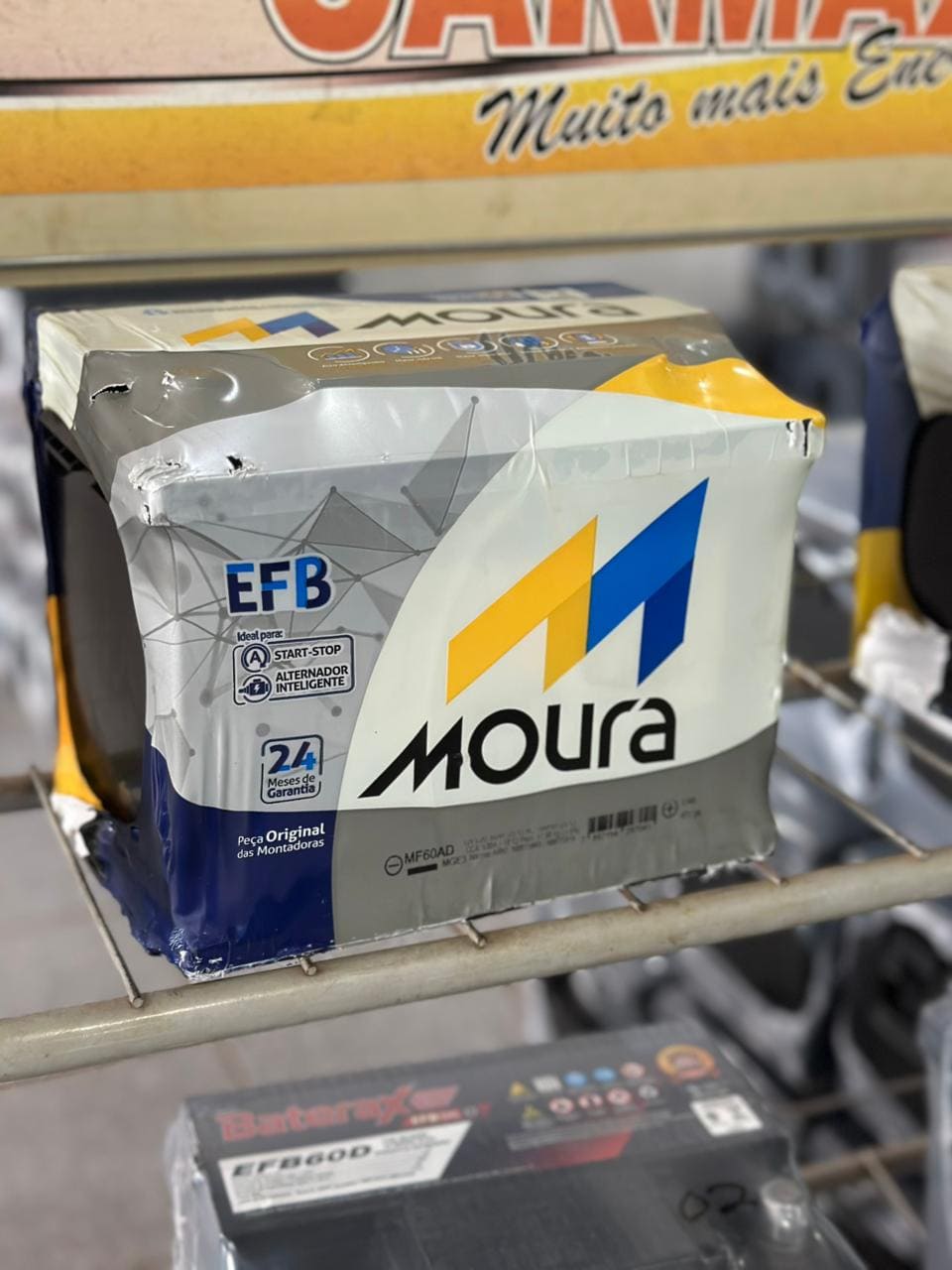 Bateria Moura 60AH EFB